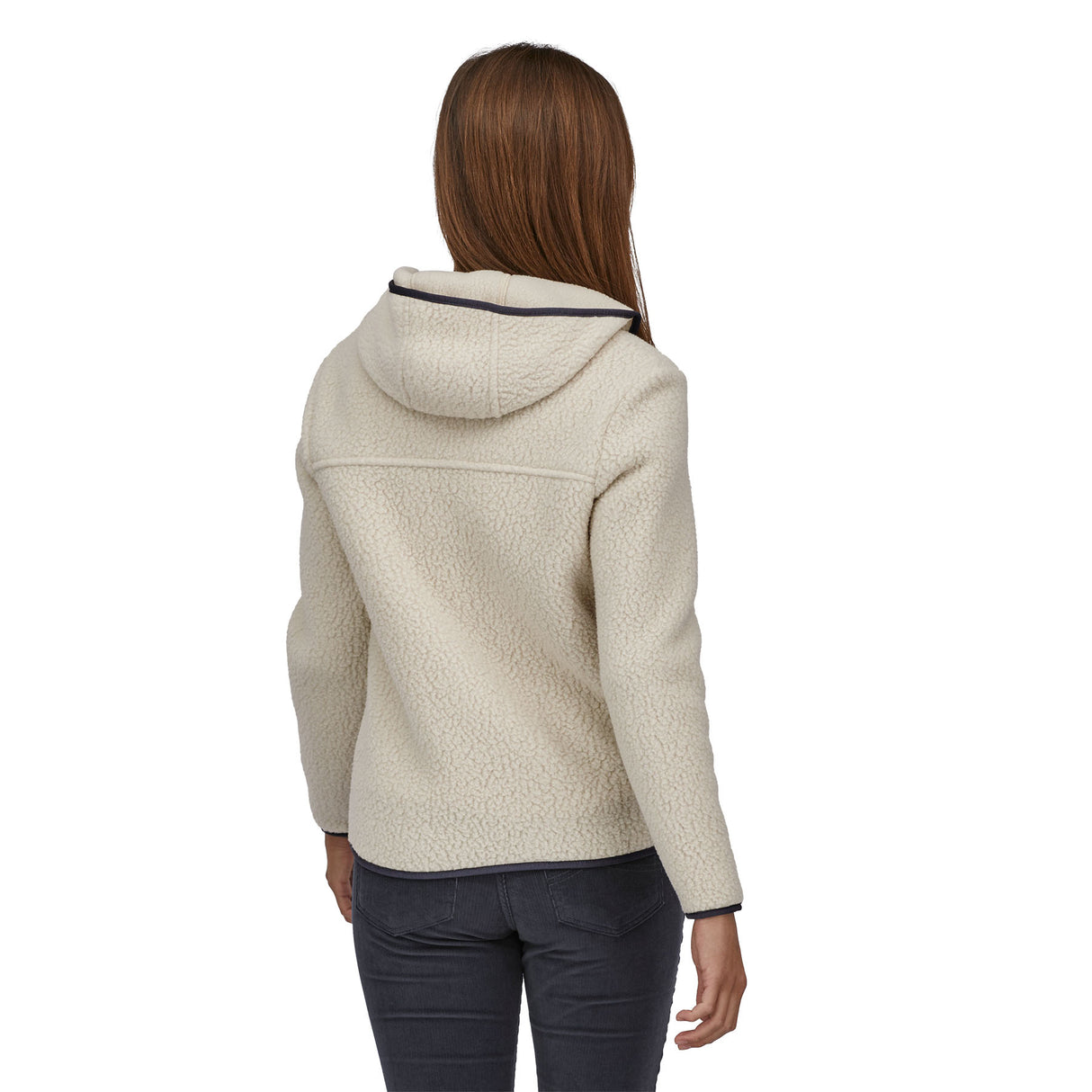 WOMEN'S FLEECE RETRO PILE HOODY