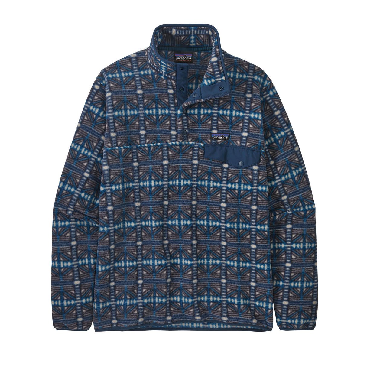 MEN'S FLEECE LW SYNCH SNAP-T P/O