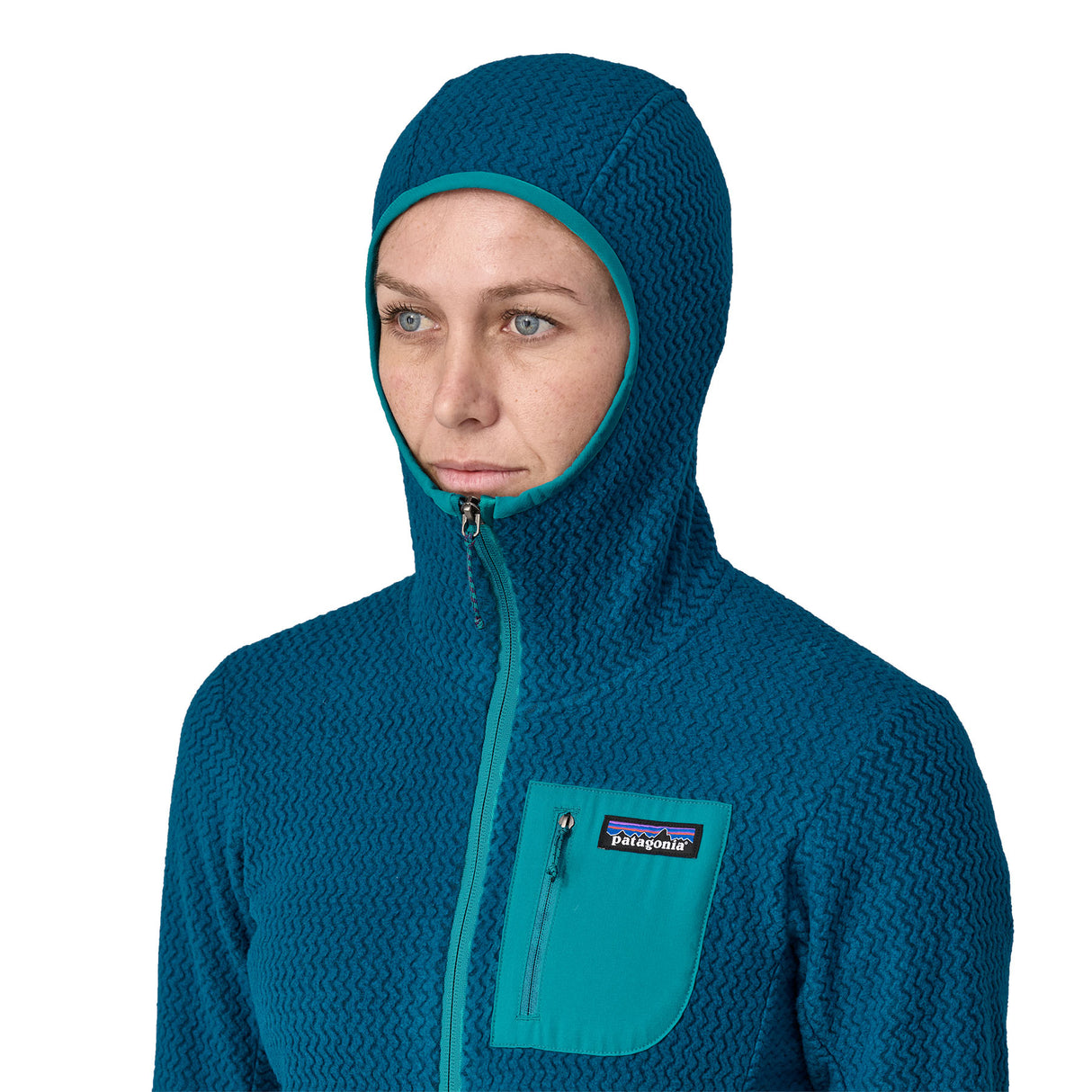 WOMEN'S FLEECE R1 AIR FULL ZIP HOODY