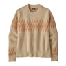 ŽENSKI PULOVER RECYCLED WOOL-BLEND CREWNECK SWEATER