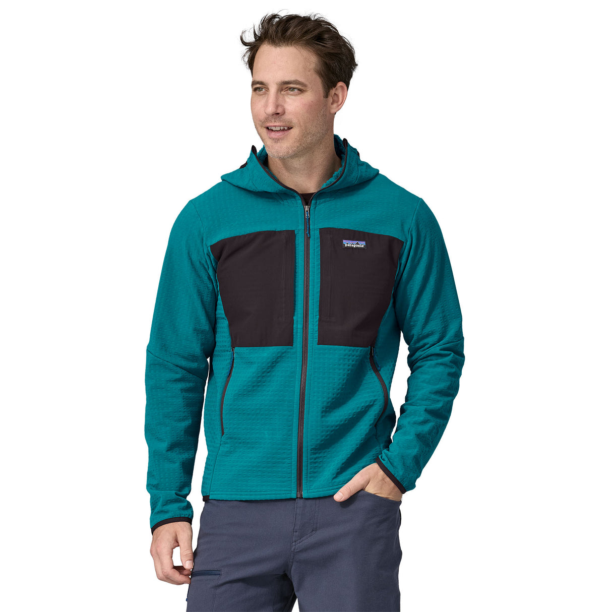 MEN'S JACKET R2 TECHFACE HOODY