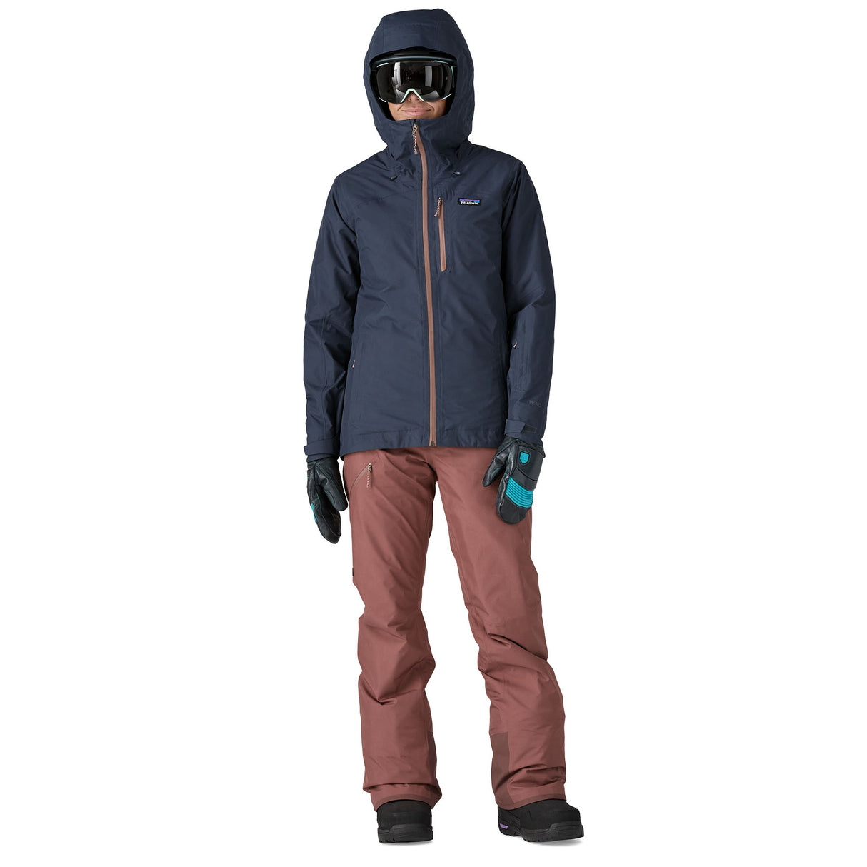 WOMEN'S SKI PANTS INSULATED POWDER TOWN