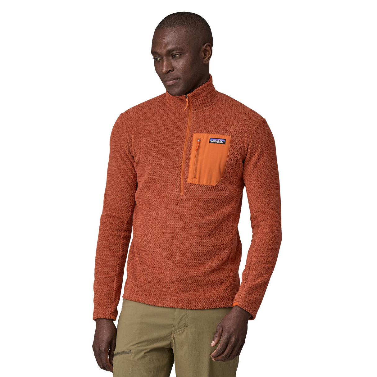 R1 AIR ZIP NECK FLEECE FOR MEN