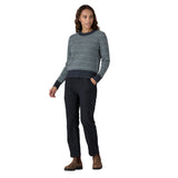 ŽENSKI PULOVER RECYCLED WOOL-BLEND CREWNECK SWEATER