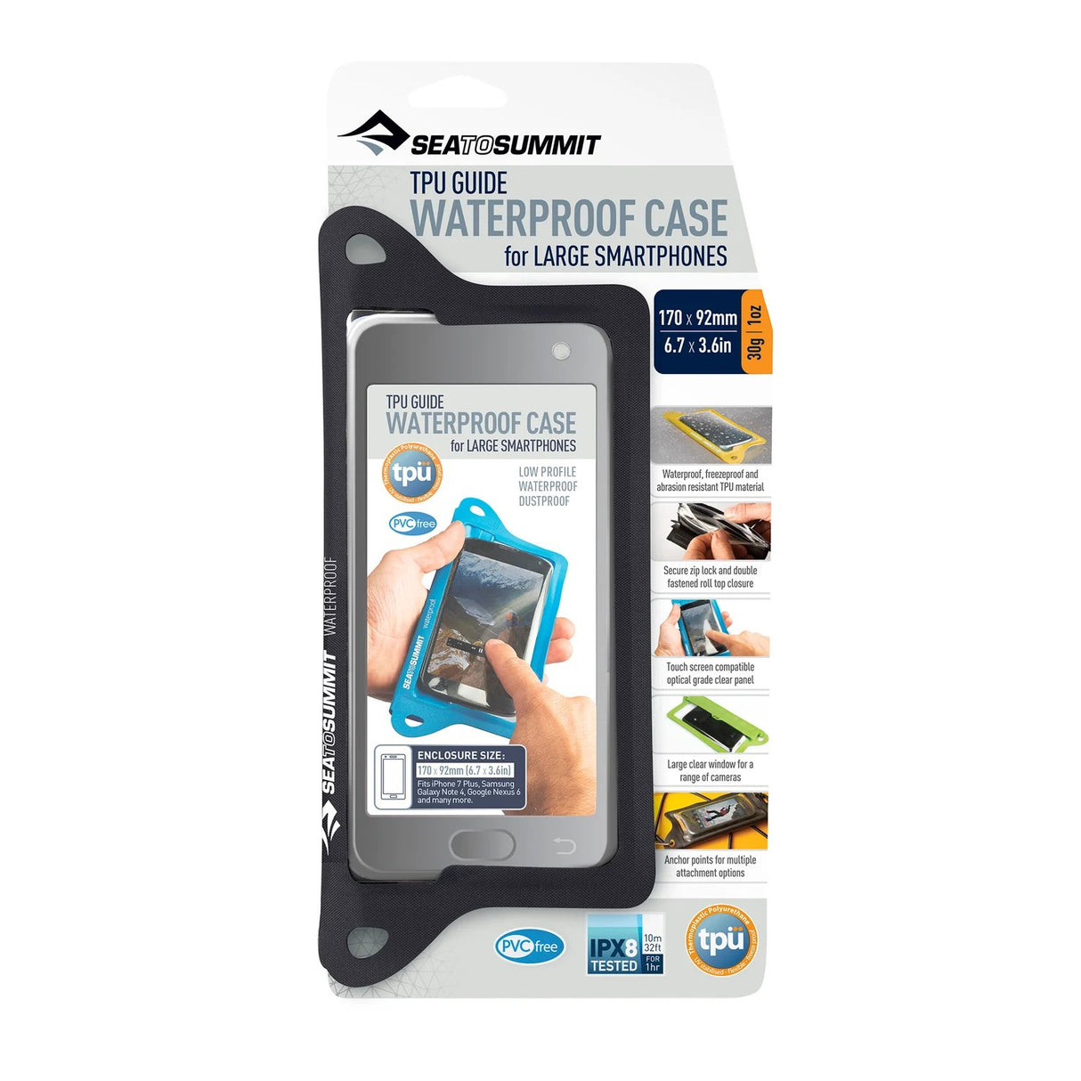 TPU GUIDE WATERPROOF CASE FOR XL SMARTPHONES