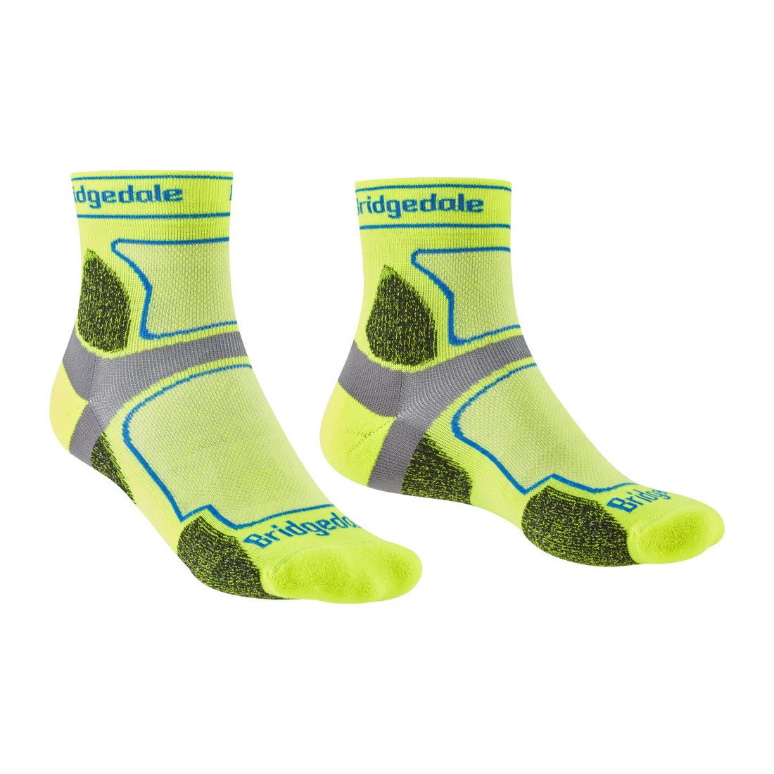 MEN'S SOCKS TRAIL RUN ULTRALIGHT T2 COOLMAX SPORT 3/4 CREW