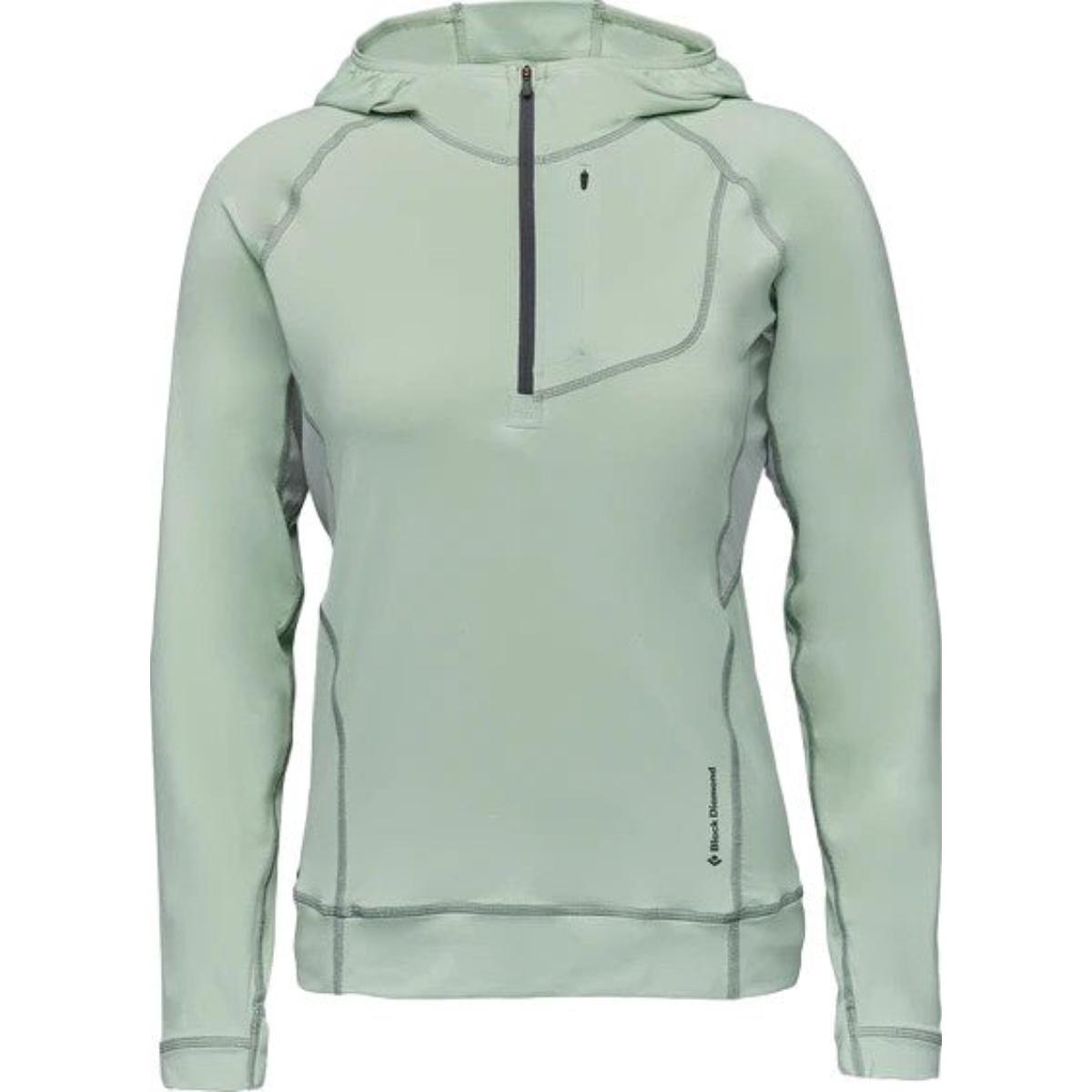 ŽENSKA MAJICA ALPENGLOW PRO HOODY - Alpska Šola Bovec