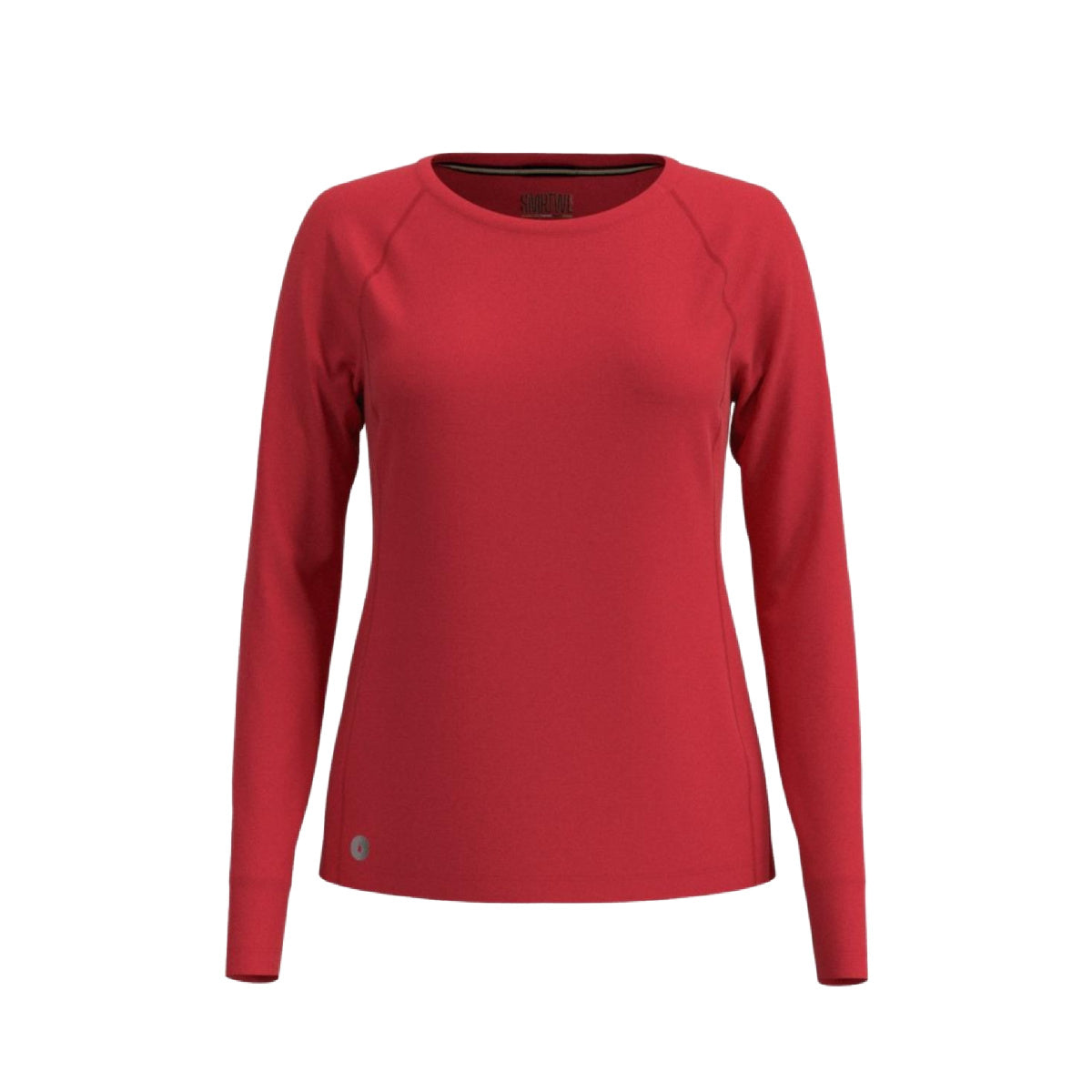 WOMEN'S T-SHIRT WITH LONG SLEEVE red