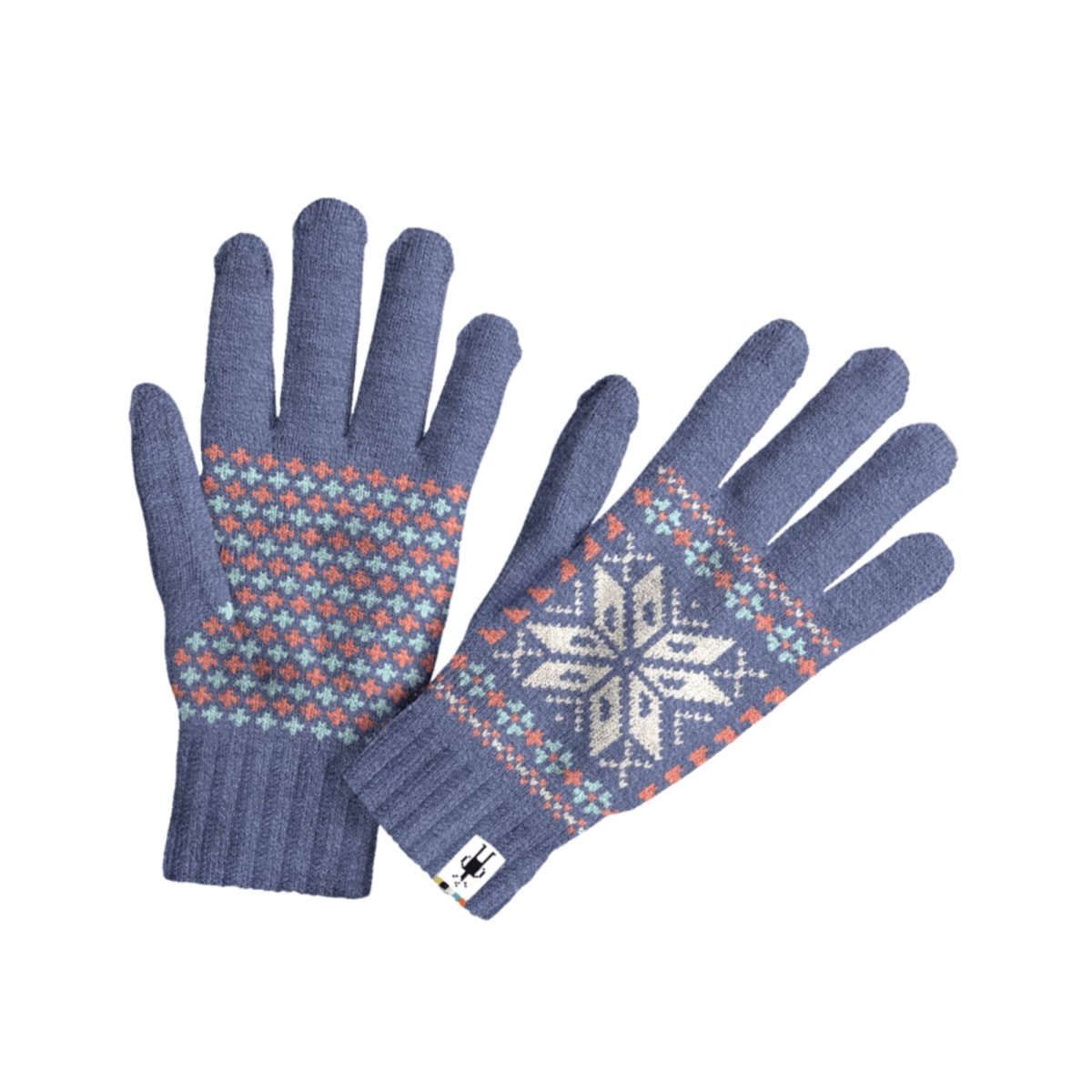 WOMEN'S GLOVES FAIRISLE SNOWFLAKE